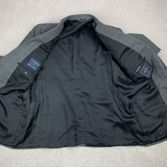 Brooks Brothers E. Thomas 1818 Madison Fit Plaid Wool Suit Mens 50R Pants 44x31 - Picture 7 of 16